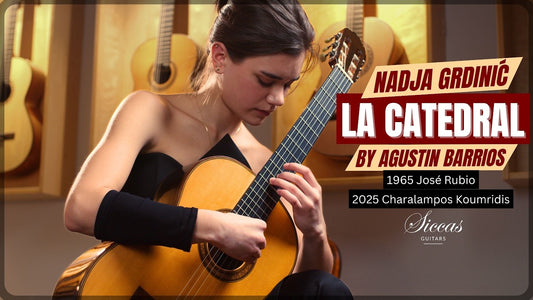 Nadja Grdinic playing La Catedral by Agustín Barrios on a José Rubio classical guitar