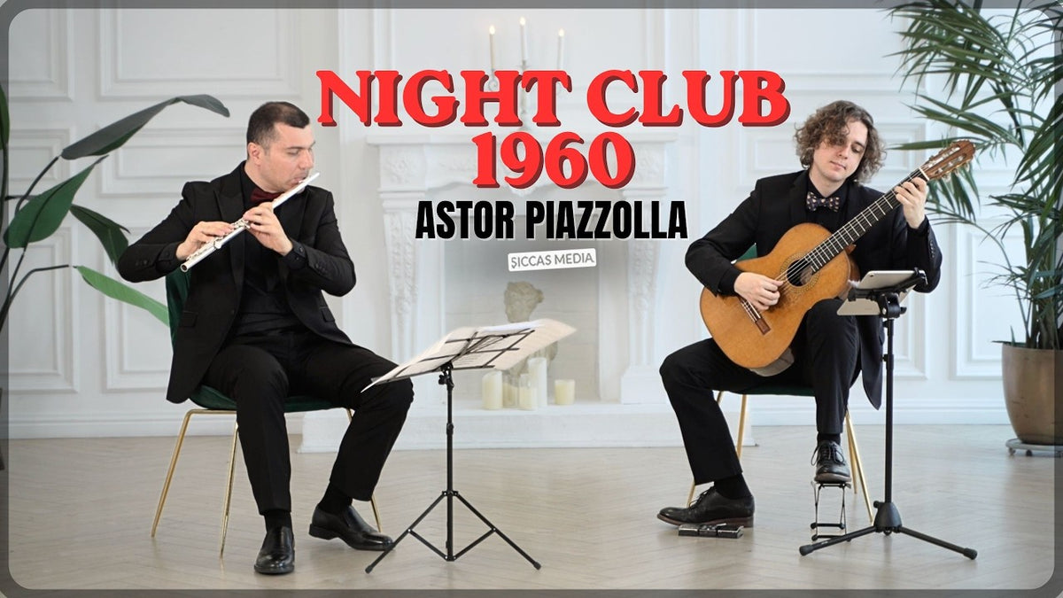 Sergei Gudelev and Vasiliy Romanov playing Night Club 1960 by Astor Piazzolla