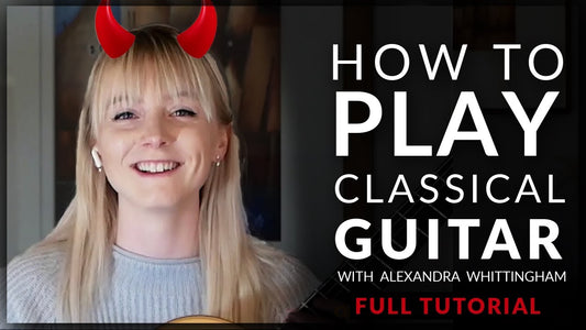 How to play classical guitar tutorial
