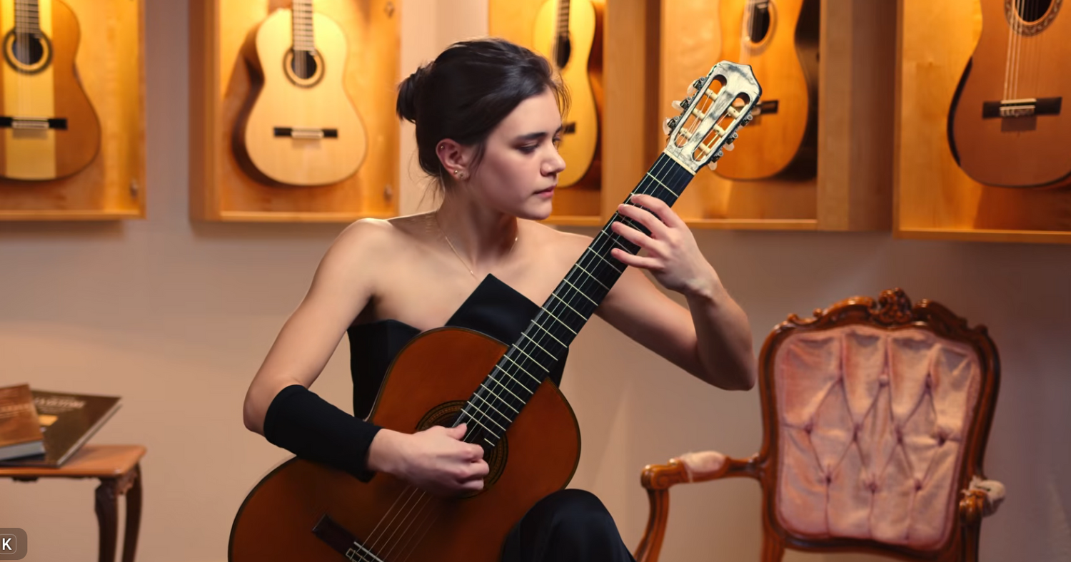 Nadja Grdinić – a guitarist from Montenegro at the Salzburg Mozarteum