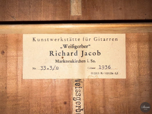 Richard Jacob Weissgerber: The Most Versatile Guitar Maker of the 20th Century