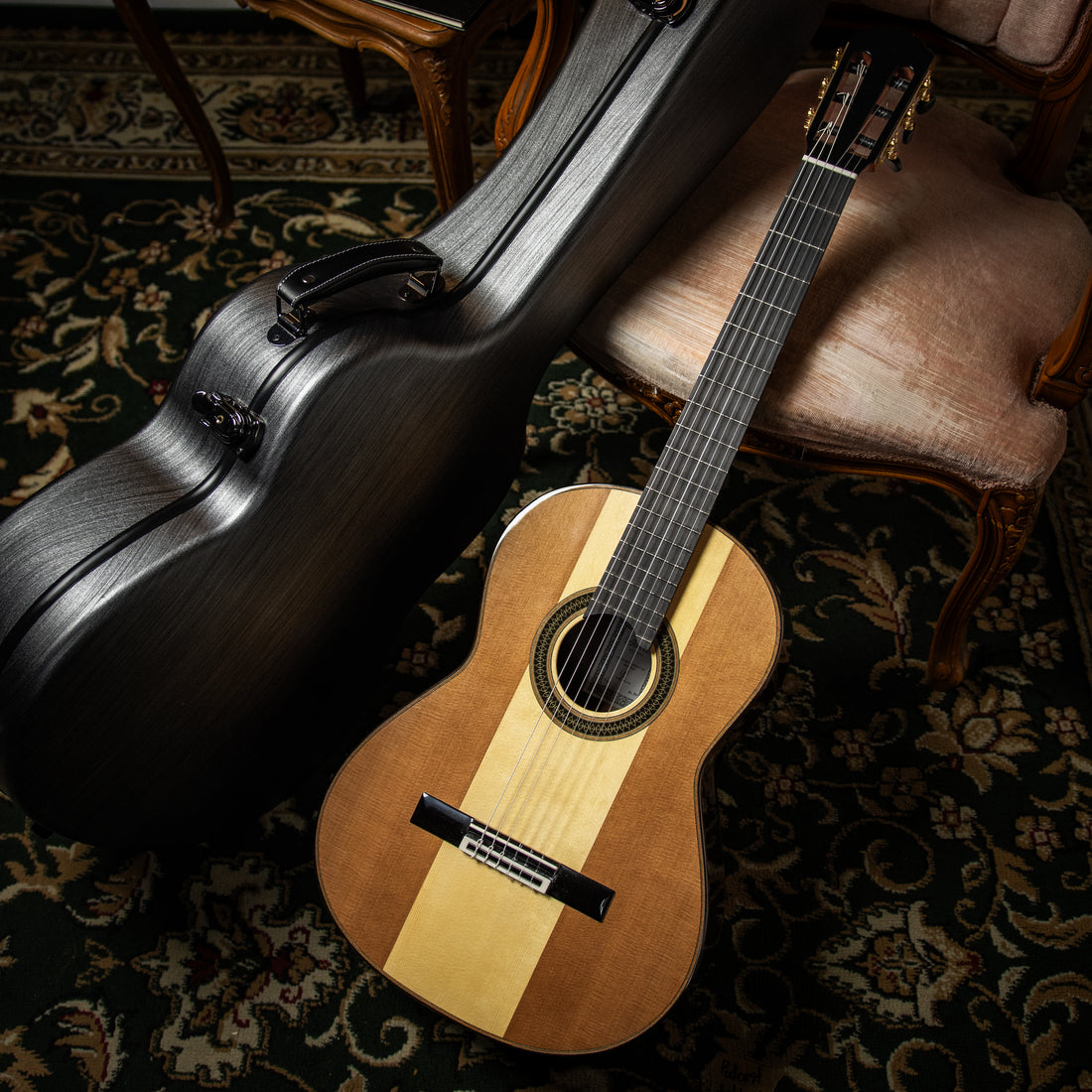 Siccas Luthiers - Creation Doubletop Triptych 64 cm - Full view