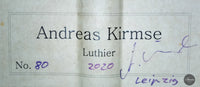 Andreas Kirmse - 2020 Doubletop Zeder/Zypresse