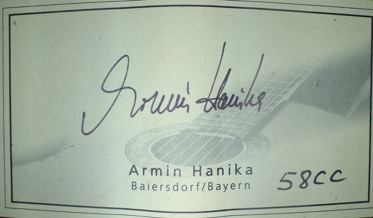 Armin Hanika - 58 CC