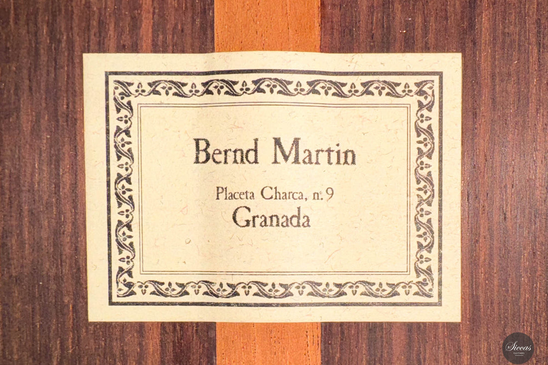Bernd Martin – 2001 No. 9