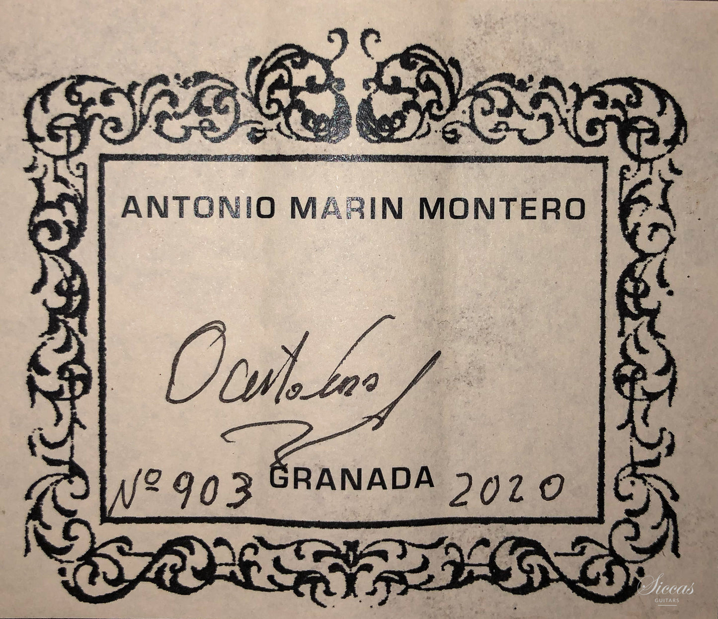 Antonio Marin Montero - 2020 "Premium"