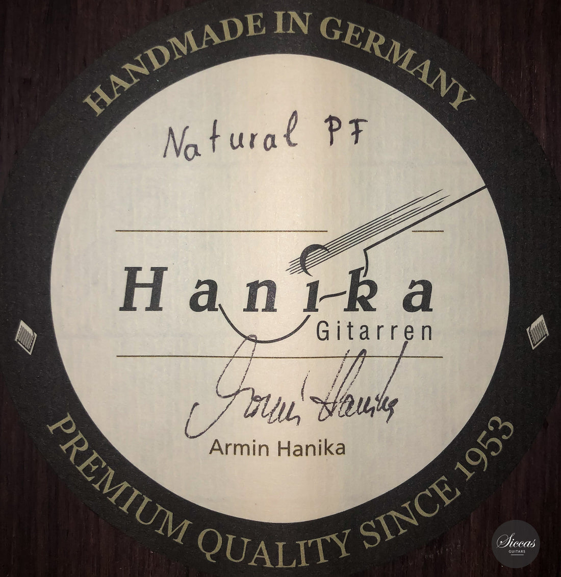Armin Hanika - Natural PF Lefthand