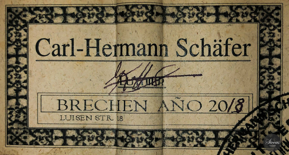Carl-Hermann Schäfer – 2018 Flamenca "Santos"