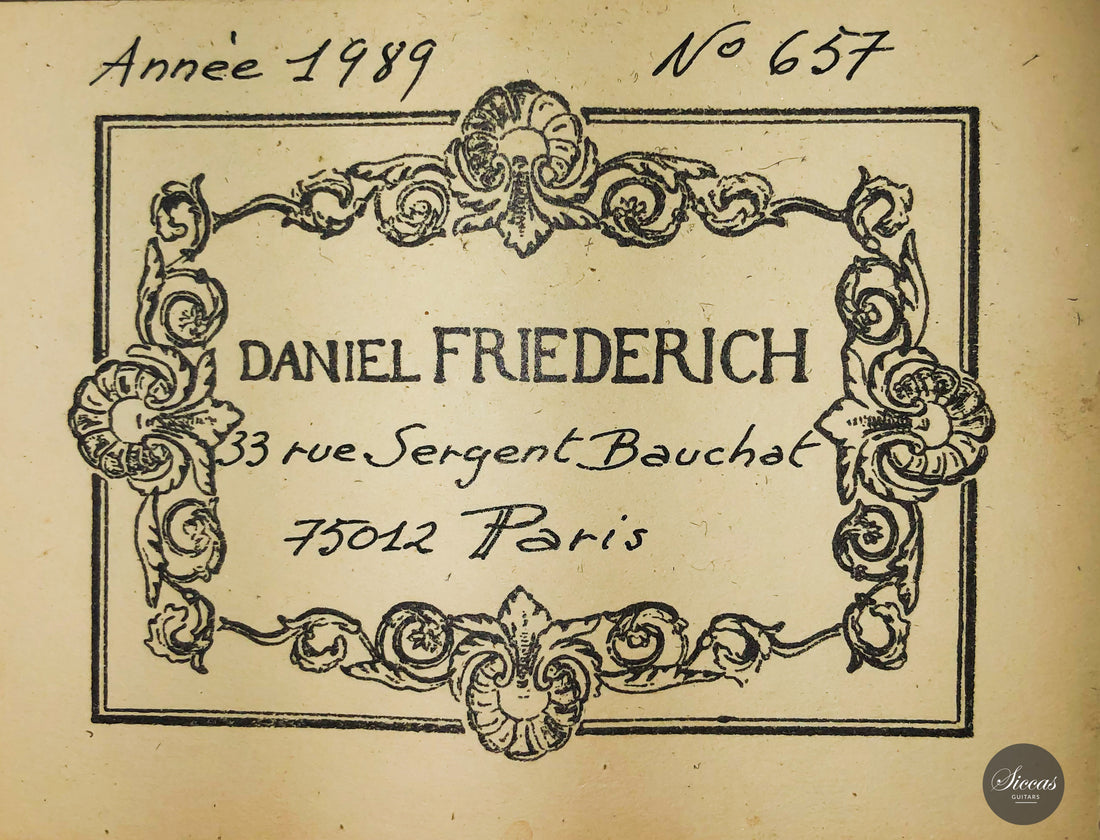 Daniel Friederich - 1989 No. 657