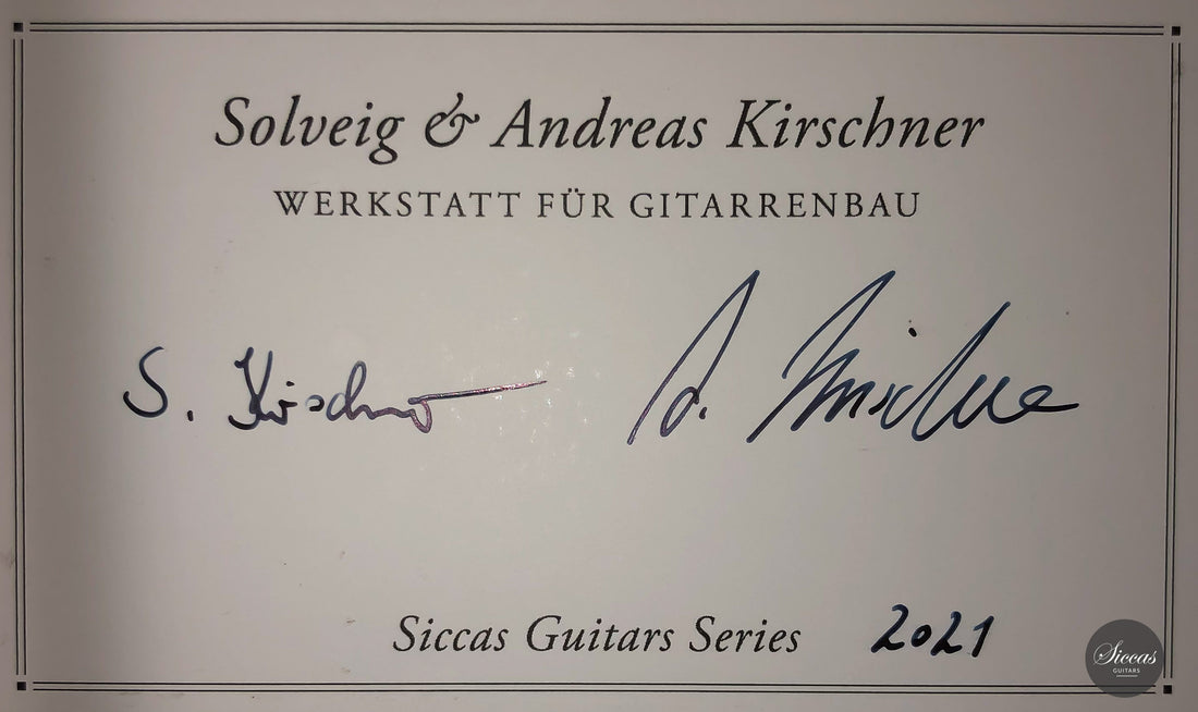 S. & A. Kirschner - 2021 Doubletop 64cm "Siccas Guitars Series"