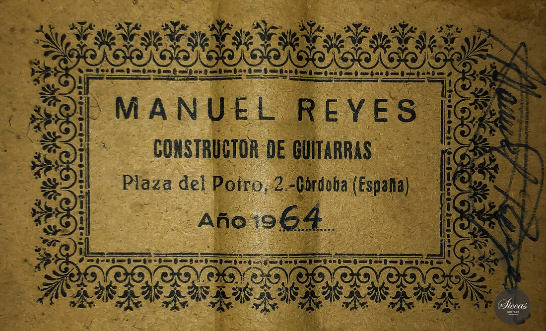 Manuel Reyes - 1964 Flamenca ex. Pepe Romero