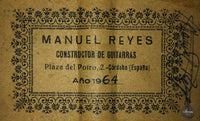 Manuel Reyes - 1964 Flamenca ex. Pepe Romero
