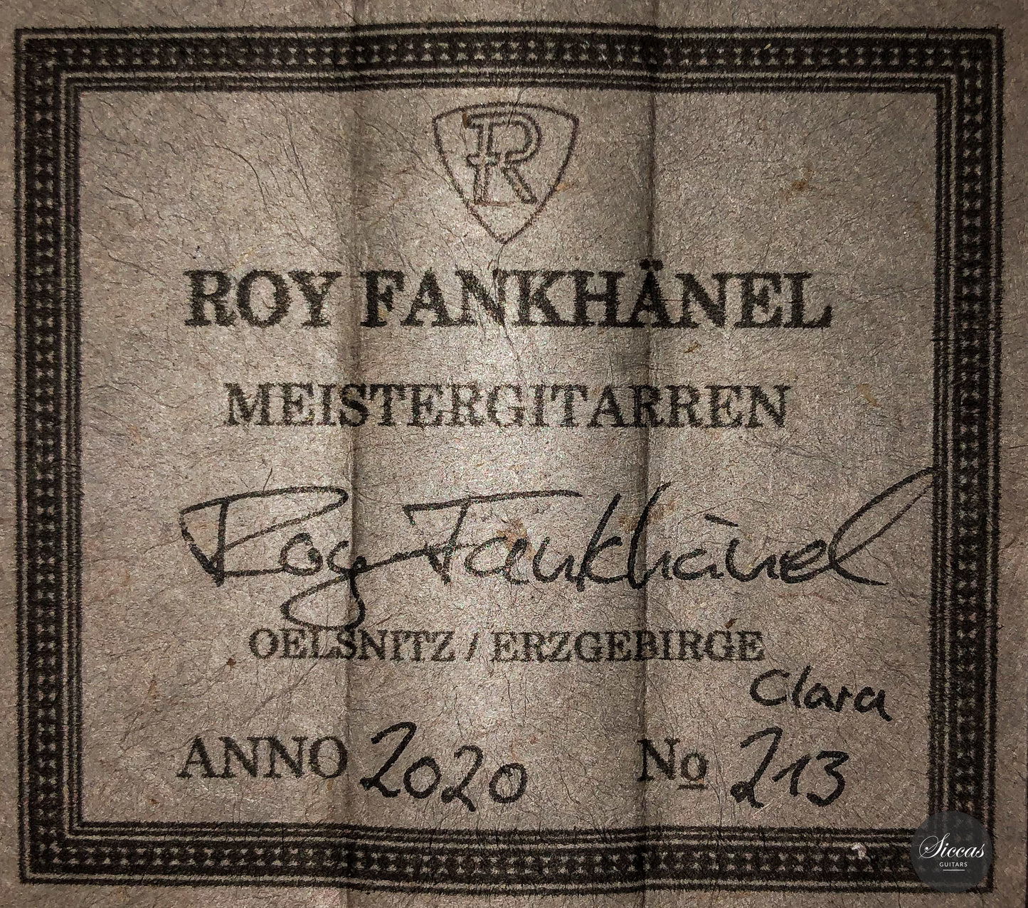 Roy Fankhänel - 2020