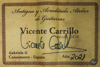 Vicente Carrillo - 2021 "Gabriela II" Doubletop