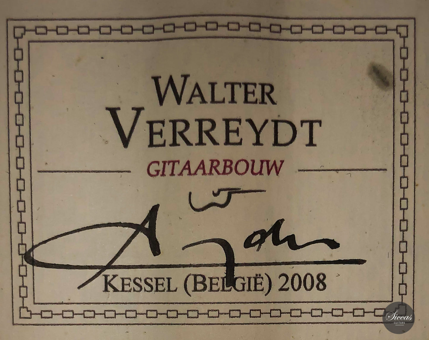 Walter Verreydt - 2008 Lattice
