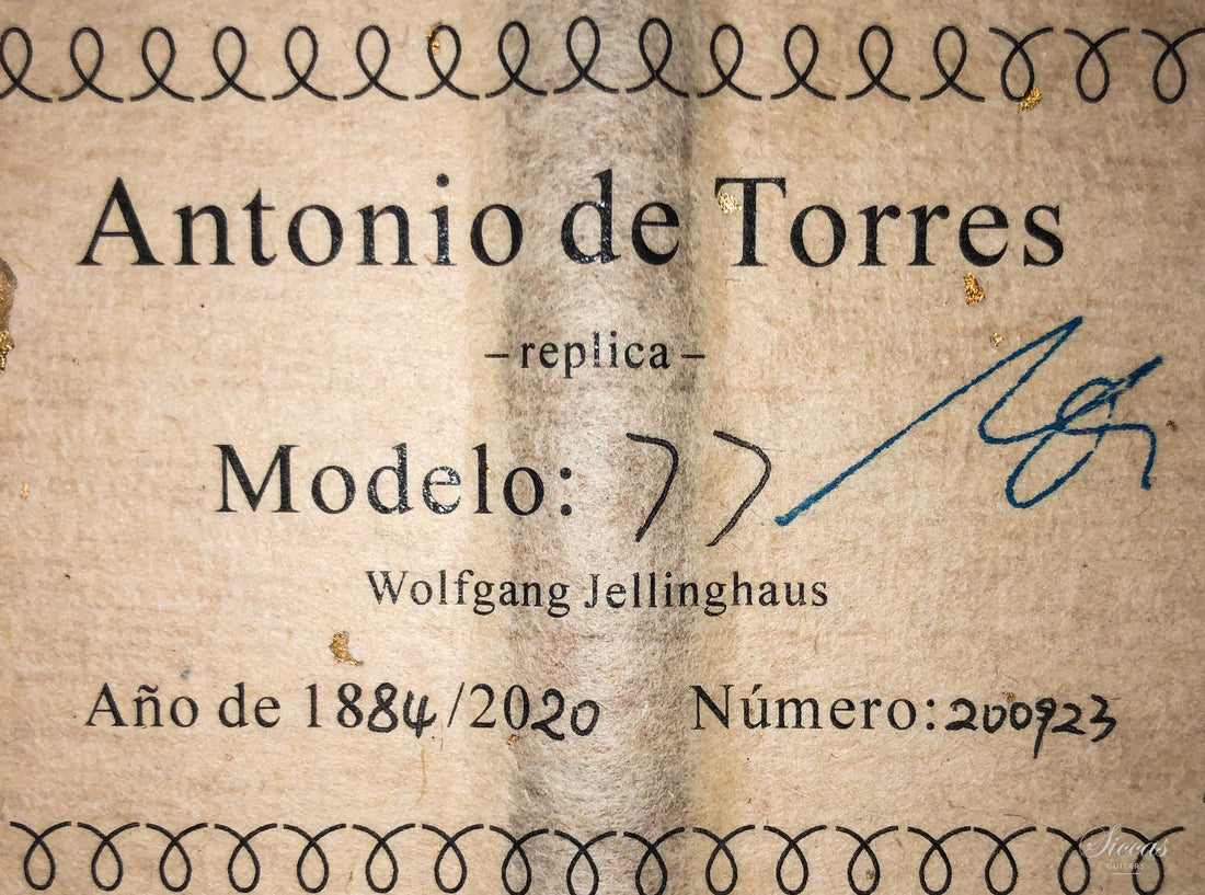 Wolfgang Jellinghaus - "Torres 77" Fichte / Ahorn Antik