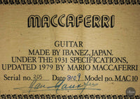 Ibanez Mac 10 - 1981