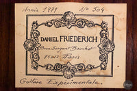 Daniel Friederich – 1979 No. 504 Expérimentale