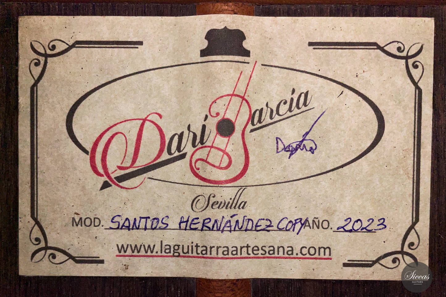 Dario Garcia - 2023 "1924 Santos Hernandez"