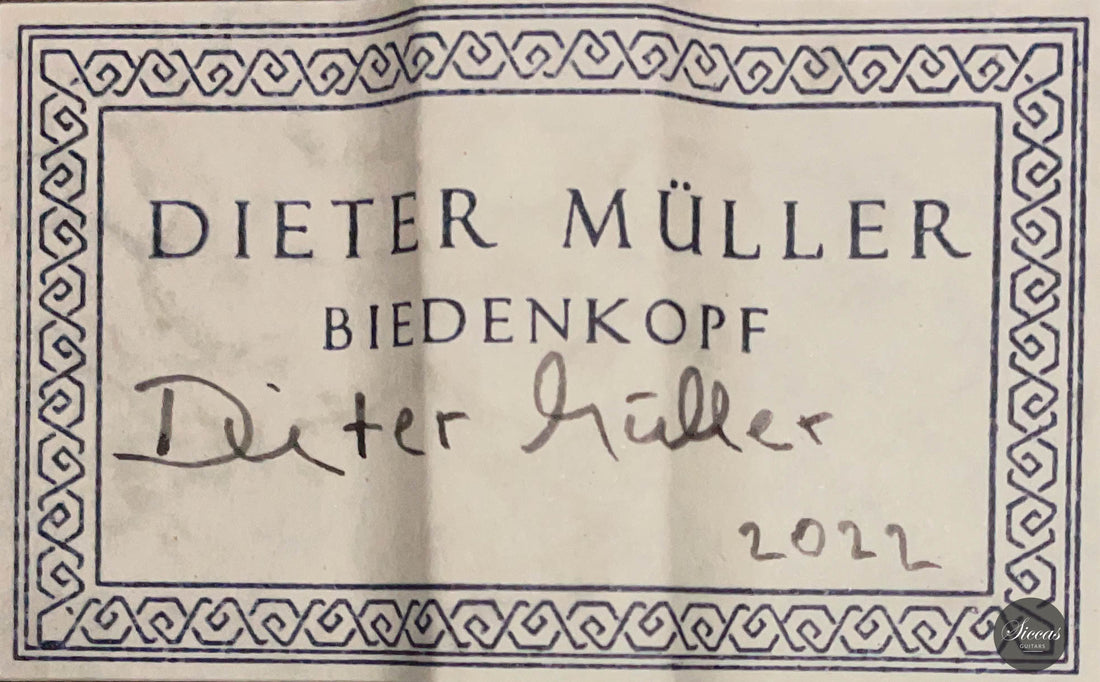 Dieter Müller - 2022 Doubletop Spruce 63 cm