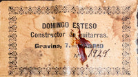 Domingo Esteso - 1929