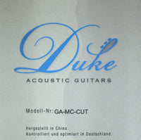 Duke - GA-MC Cut