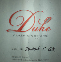 Duke - Student C Cut