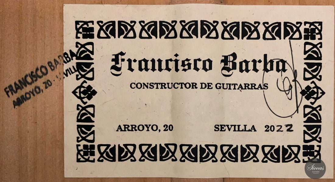 Francisco Barba - 2022 Flamenco Cypress