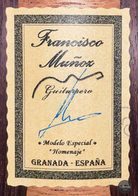 Francisco Munoz Alba - 2022 Especial Homenaje 64 cm