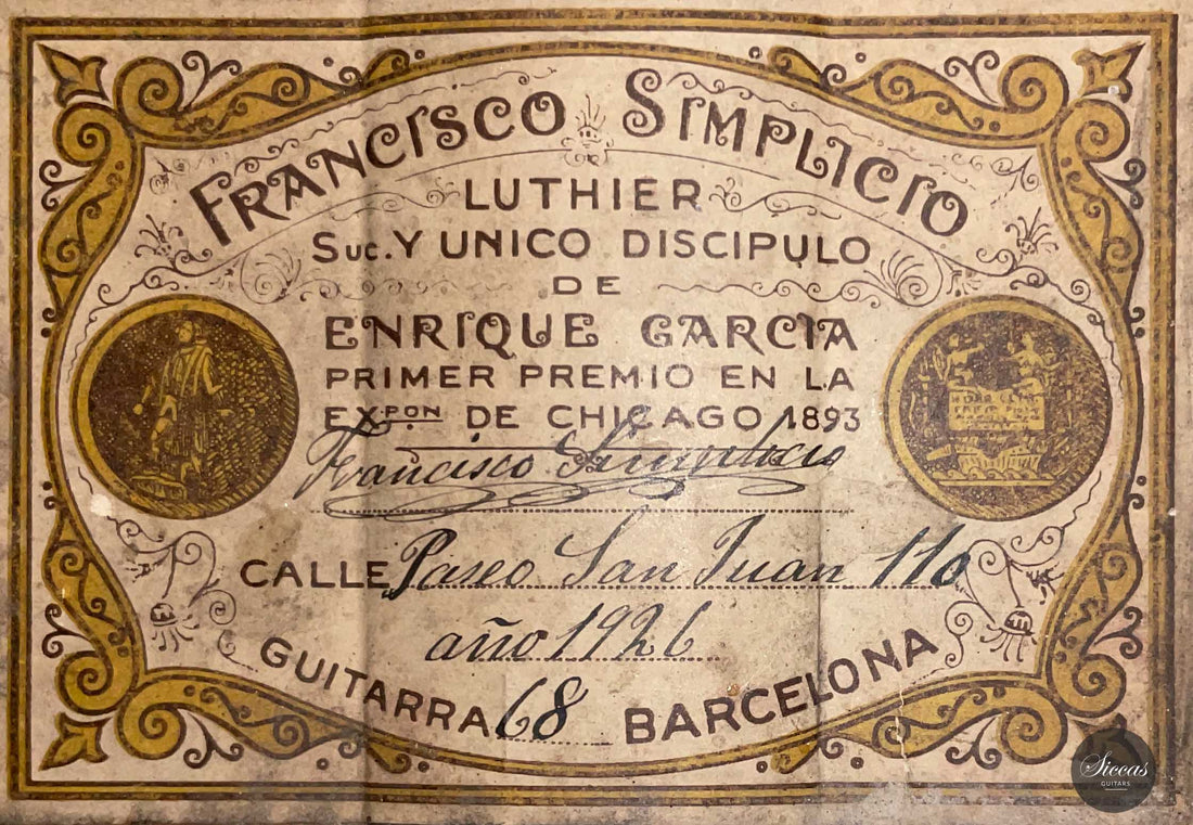 Francisco Simplicio - 1926 No. 68