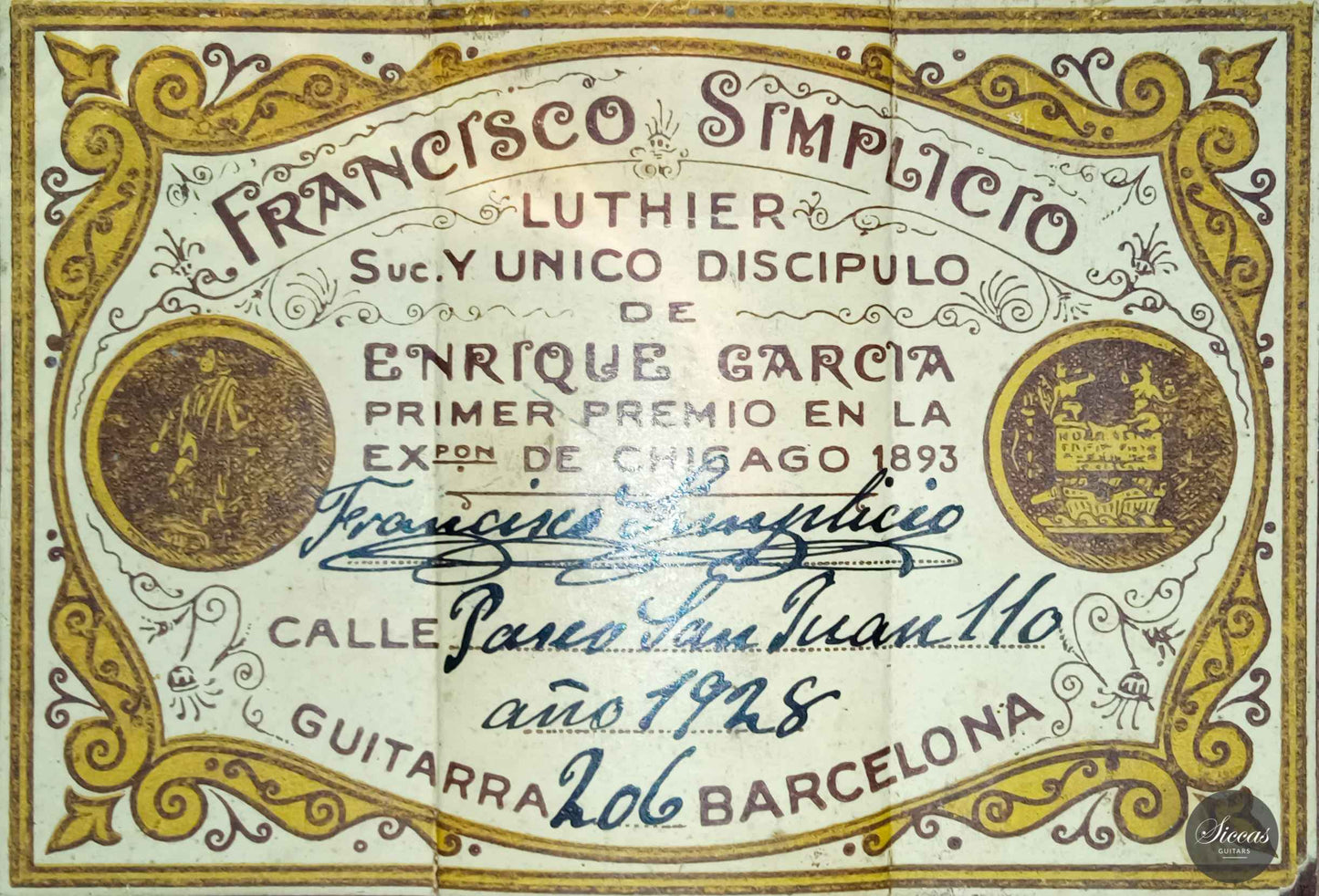 Francisco Simplicio - 1928