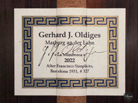 Gerhard Oldiges - 2022 "La Mimbrera" Simplicio Model