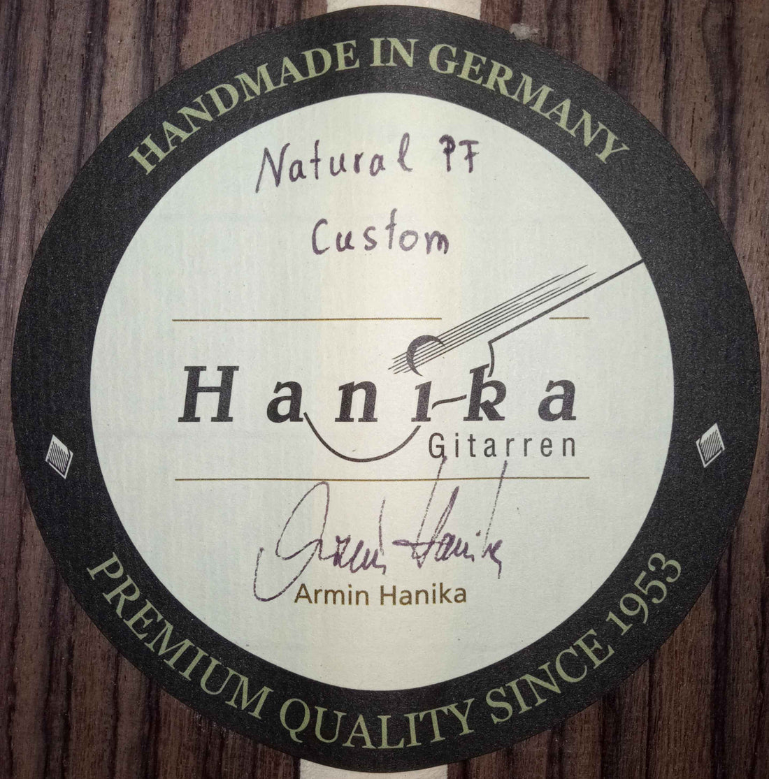 Armin Hanika - Natural PF "Custom" Prunus avium