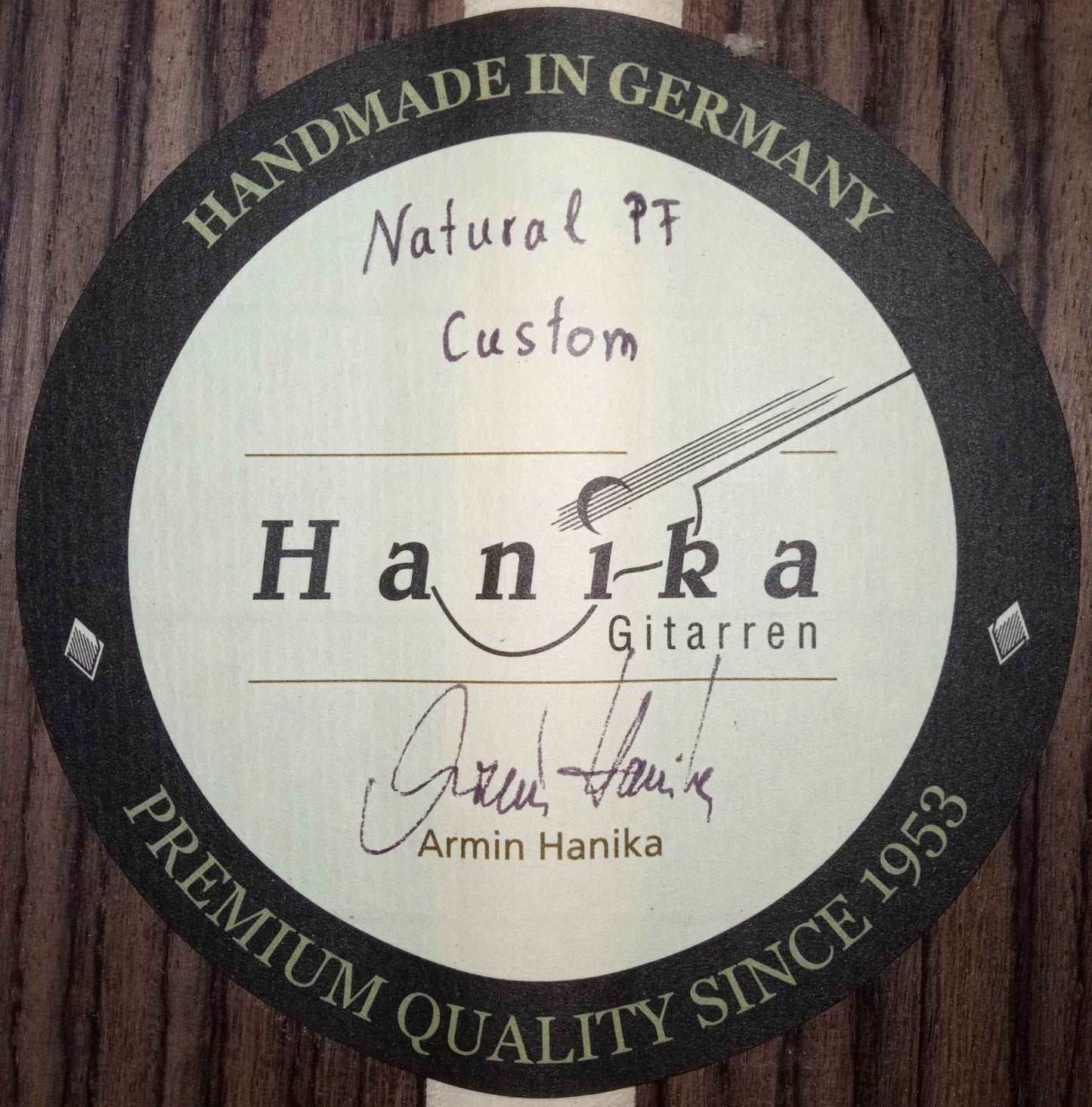 Armin Hanika - Natural PF "Custom" Prunus avium