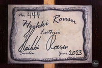 Heikki Rousu - 2023 11-string No. 444