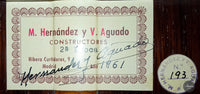 Hernandez y Aguado - 1961 Ex Regino Sainz de la Maza