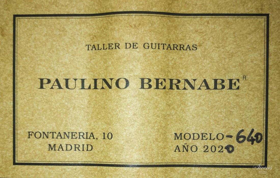 Paulino Bernabé - 2020 - 640 Zeder