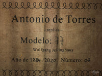 Wolfgang Jellinghaus - "Torres 77" Fichte / Zypresse Antik