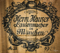 Hermann Hauser ® I - 1923 Kontra