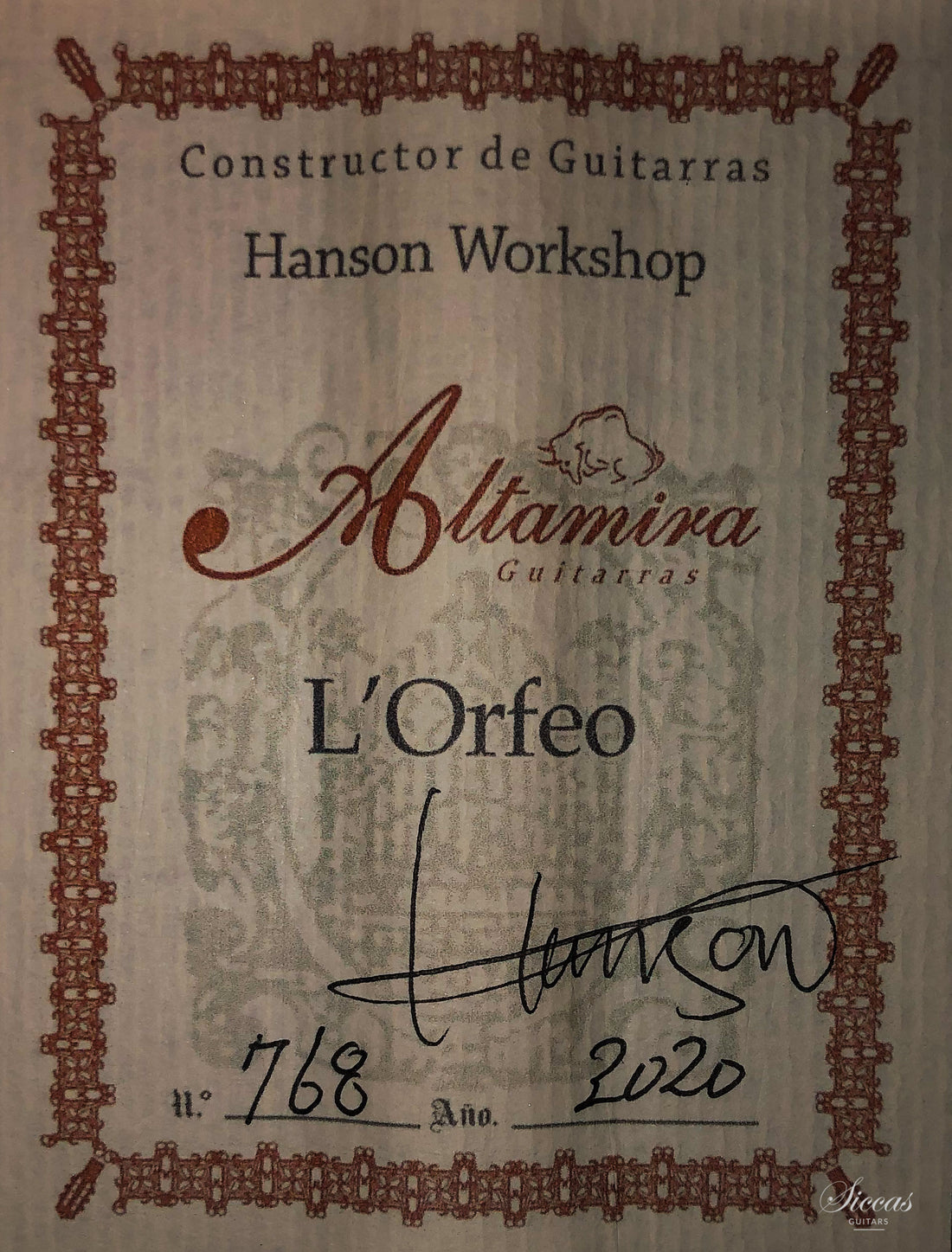 Altamira - L'Orfeo #768 "Madagaskar"