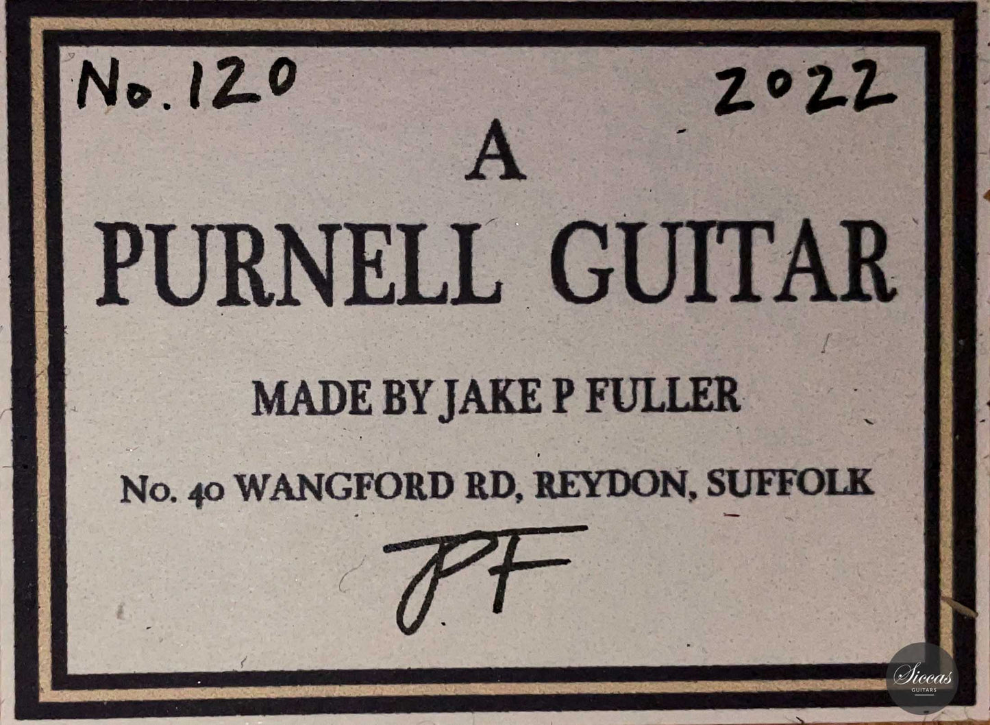 Jake Fuller - 2022 No. 120