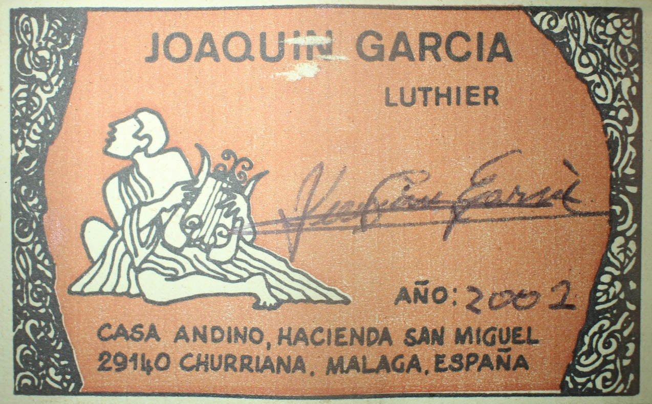 Joaquin Garcia - 2002