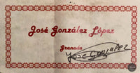 José Gonzalez Lopez - 2018 No. 240