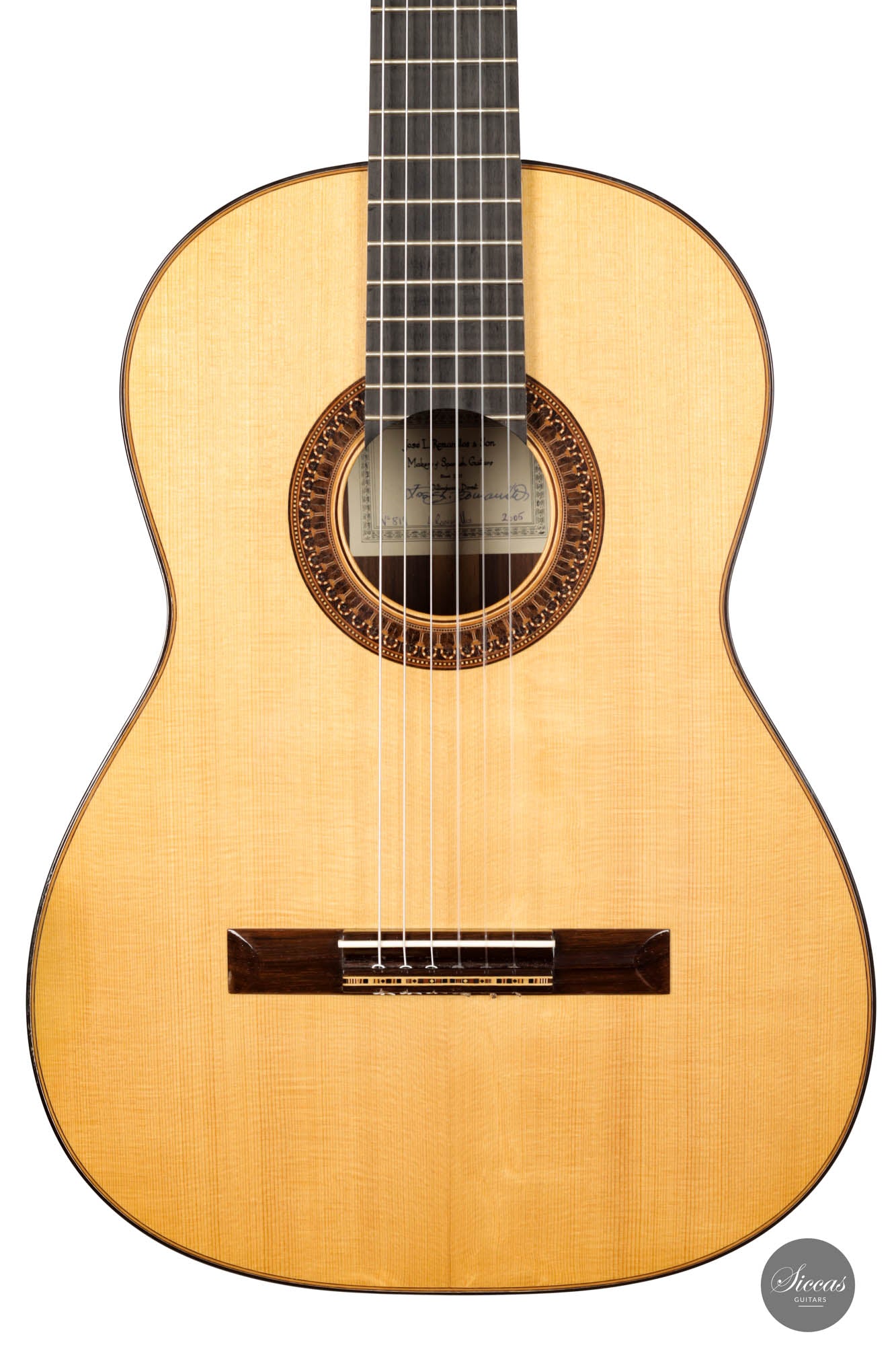José Luis Romanillos & Son - 2005 "La Esquina" No. 819 ex Peter Strömgren