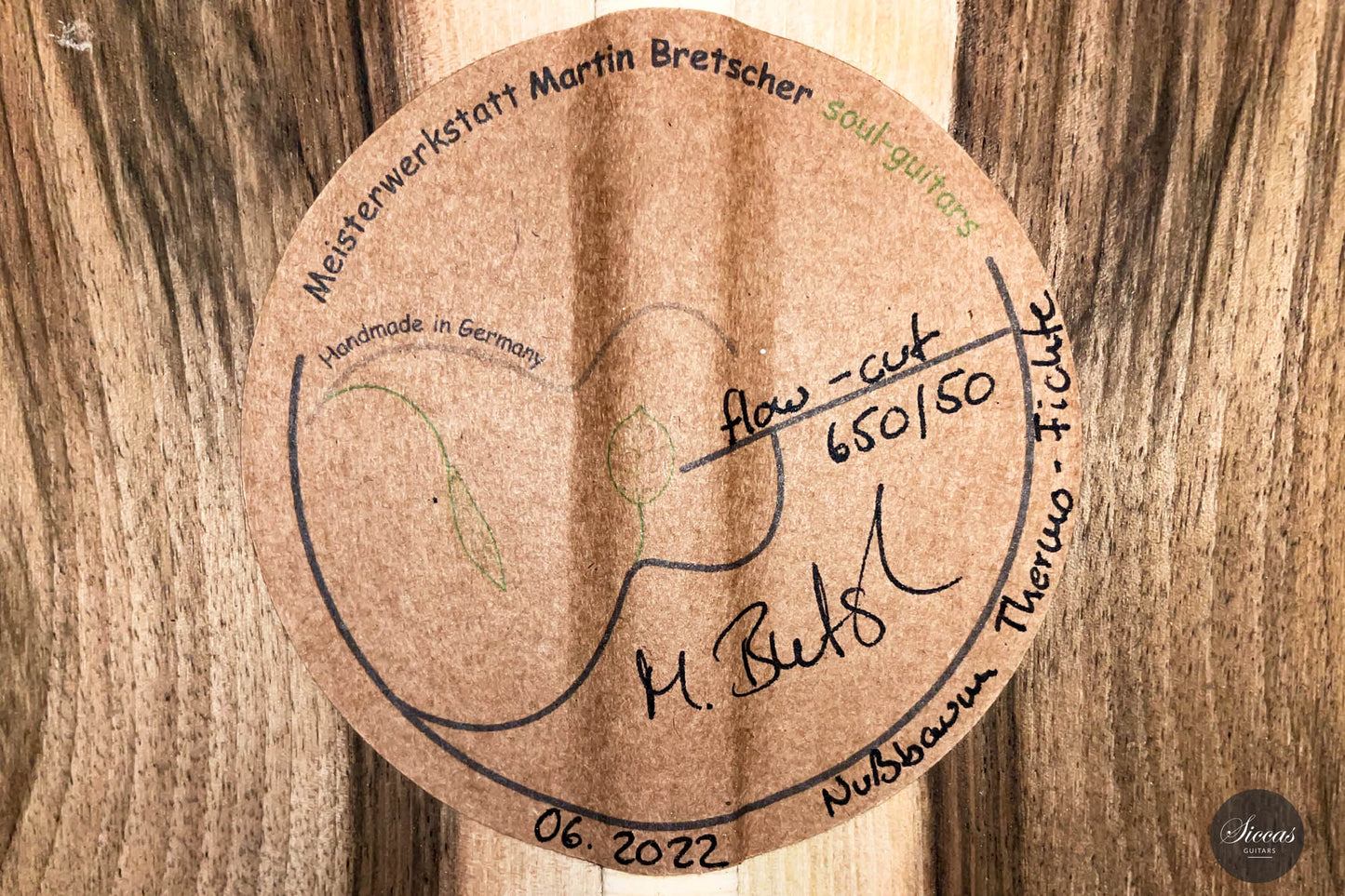 Martin Bretscher – 2022 Flow Custom “Heimisch"