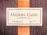Michael Cadiz – 2024 "Romanillos" No. 115