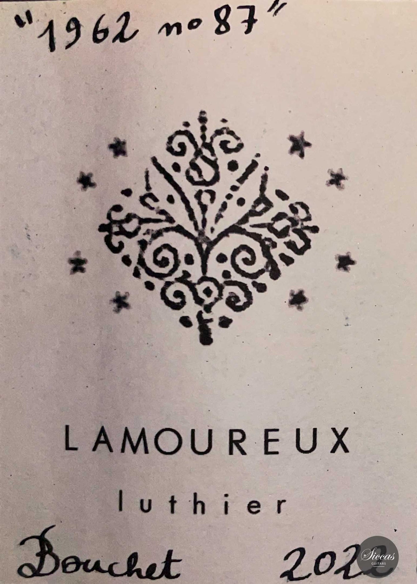 Nicolas Lamoureux - 2022 "1962 Robert Bouchet"