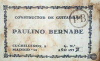 Paulino Bernabe Sr. - 1977