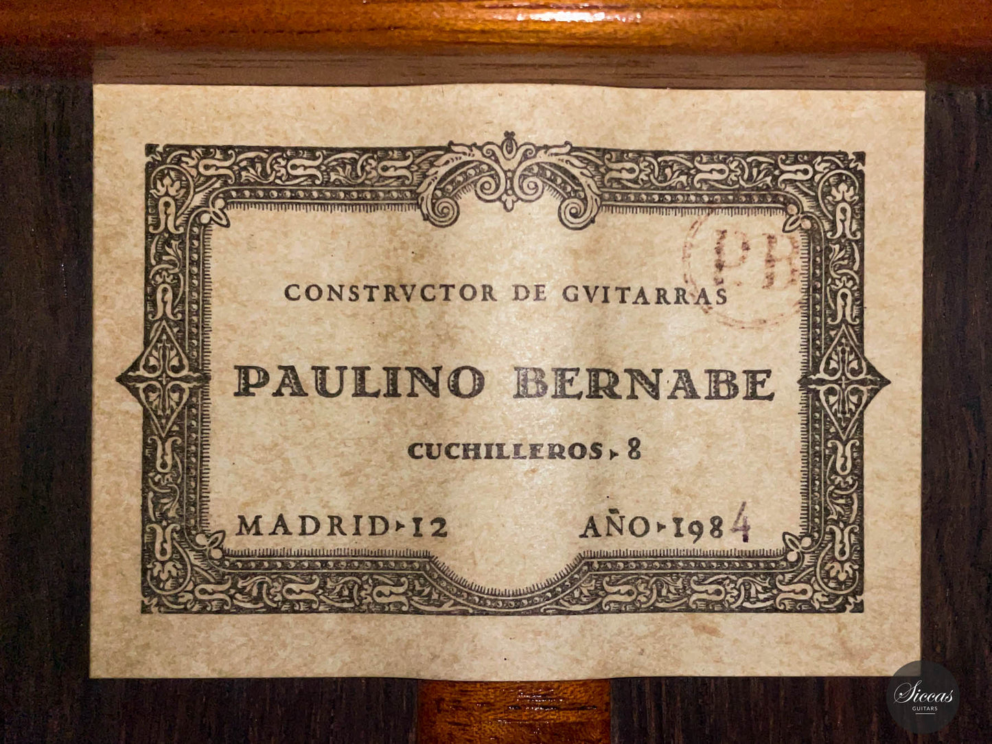 Paulino Bernabé - 1984 66 cm