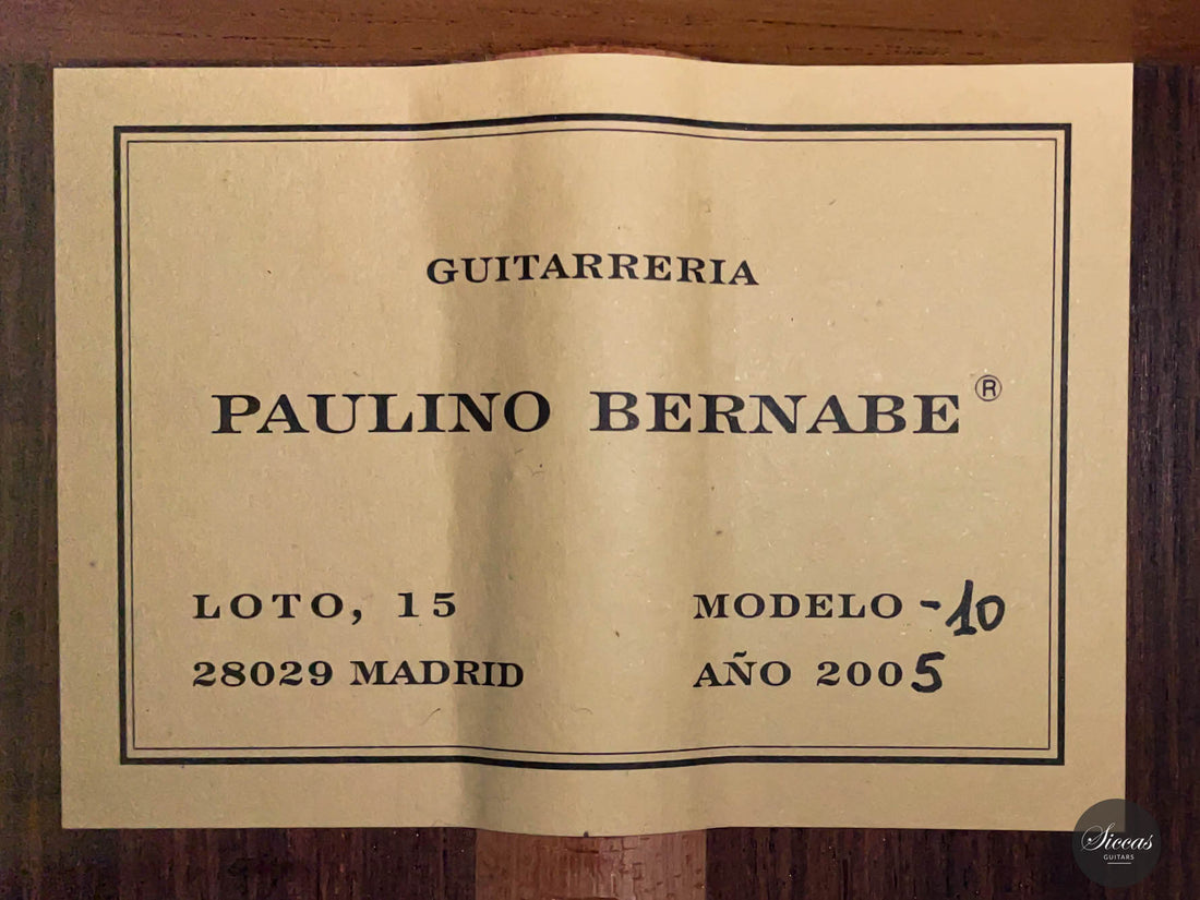 Paulino Bernabé - 2005 M10